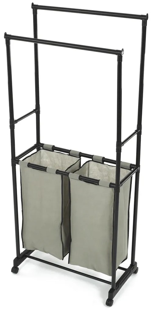 Suport cu spațiu de depozitare GD-176 BK, plastic,negru