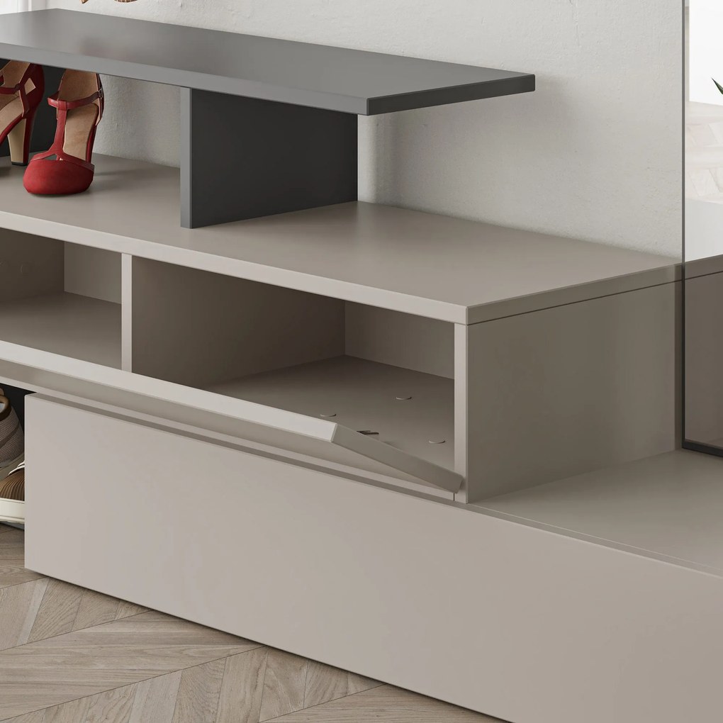 Cuier Ramda - Light Mocha, Anthracite