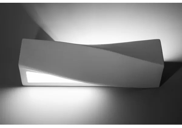 Aplică perete SIGMA 1xE27/60W/230V alb