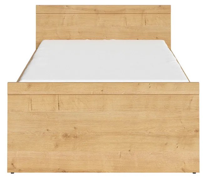 Pat de o persoană 90 cm Porto LOZ/90. 784409