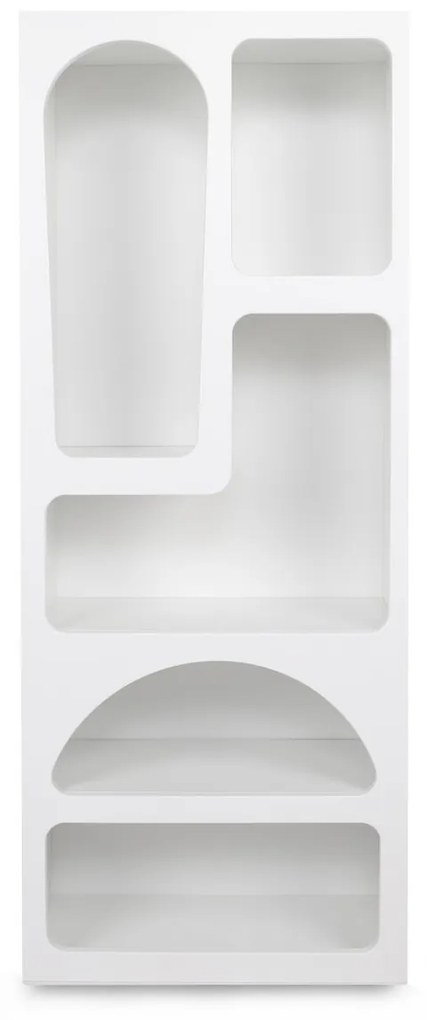 Biblioteca, Timeless Style, UnicUtil, 60 x 32 x 150 cm, Alb