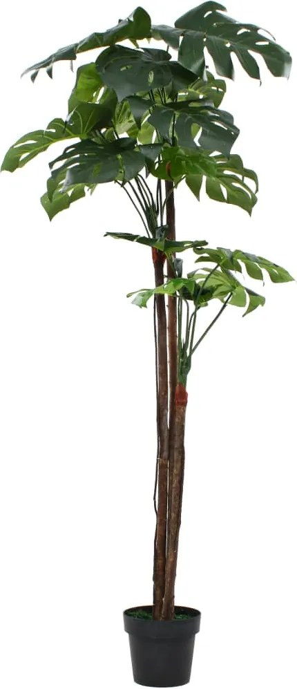 vidaXL Plantă artificială Monstera cu ghiveci 170 cm Verde