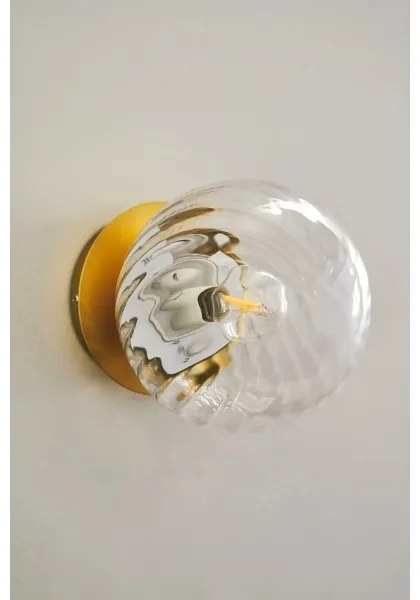 Nordlux - Aplica de perete CHISELL 1xE14/25W/230V alamă