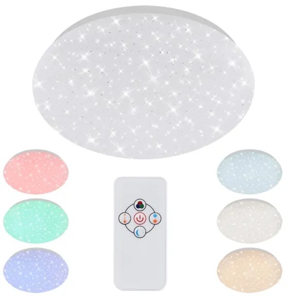 Plafonieră RGBW dimabilă STARRY SKY LED/10W/230V Brilo + telecomandă