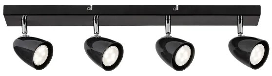 Spot Rabalux 73021 PERICO 4xGU10/5W/230V negru