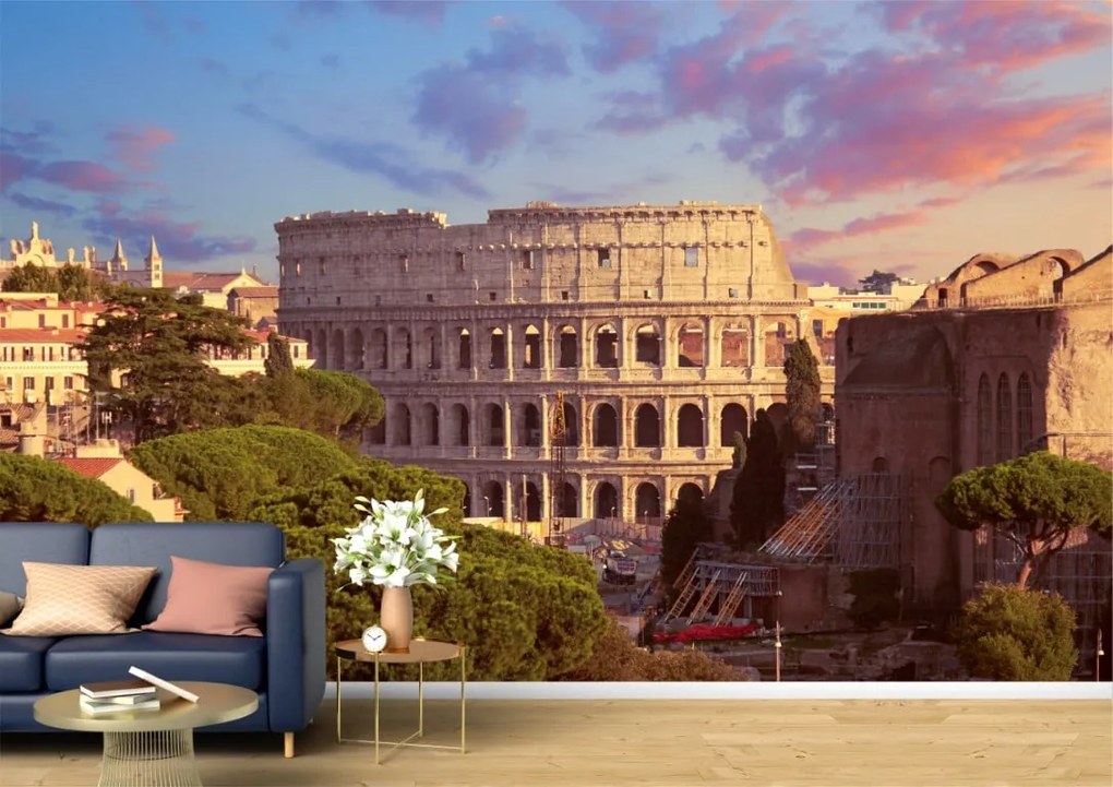 Tapet Premium Canvas - Colosseumul din Roma