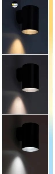 Aplică LED de exterior Rabalux 77155 URFA LED/18W/230V IP65 negru