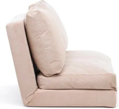 Canapea crem extensibilă 120 cm Taida – Balcab Home