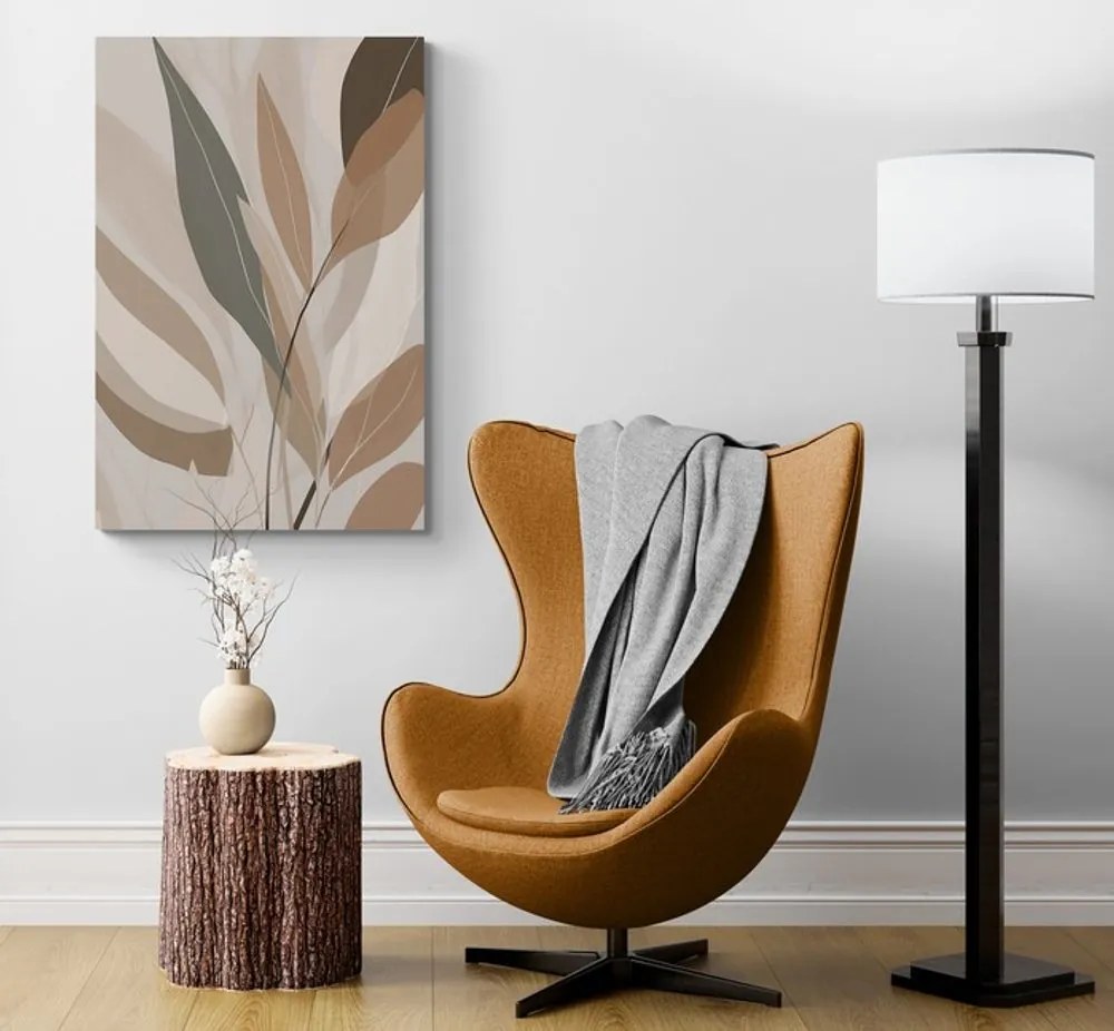 Tablou forme botanice abstracte No2