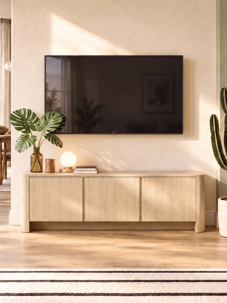 Dulap TV Sorrenti 168 cm - stejar Vicenza