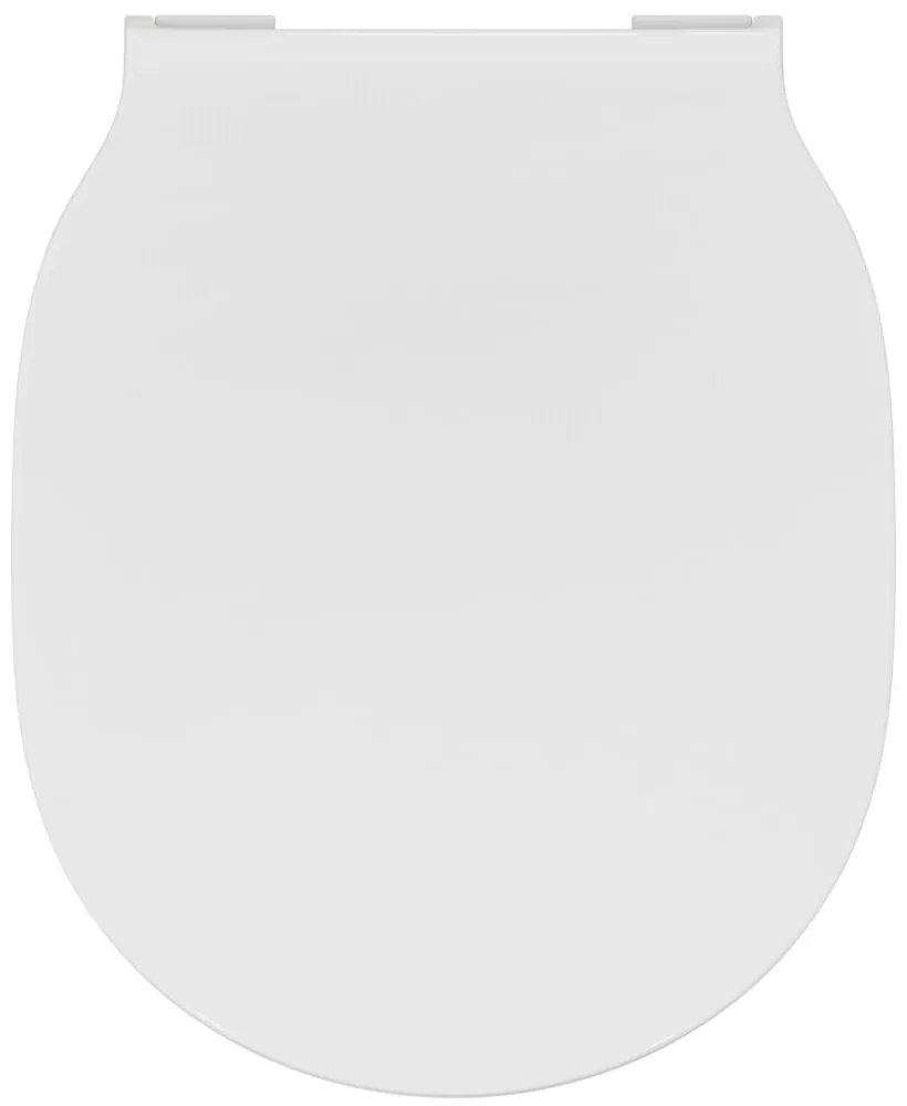 Capac WC ultra plat, 365x445x50 mm, alb