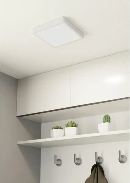 Eglo 78679 - Lampă de tavan LED FUEVA LED/17W/230V 21x21 cm albă