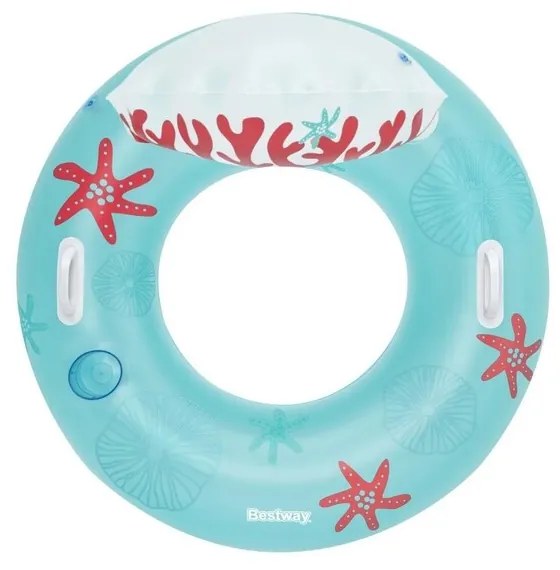 Colac gonflabl Bestway 43730 Coral Bliss, diametru 107 cm