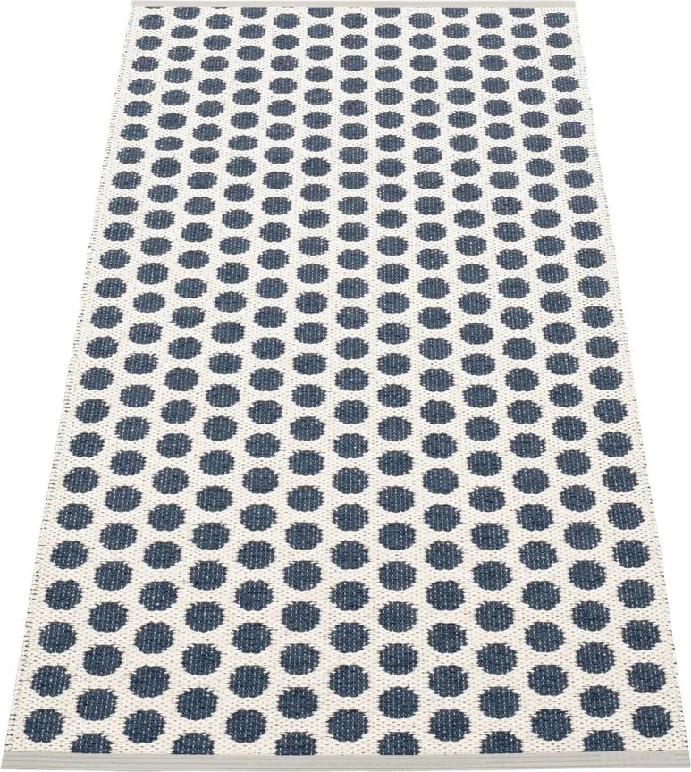 Covor tip traversă pentru interior și exterior albastru închis 70x150 cm Noa Dark Blue – Pappelina