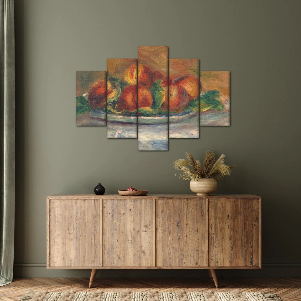 Tablou - Auguste Renoir, Peaches on a Plate, reproducere (150x105 cm)