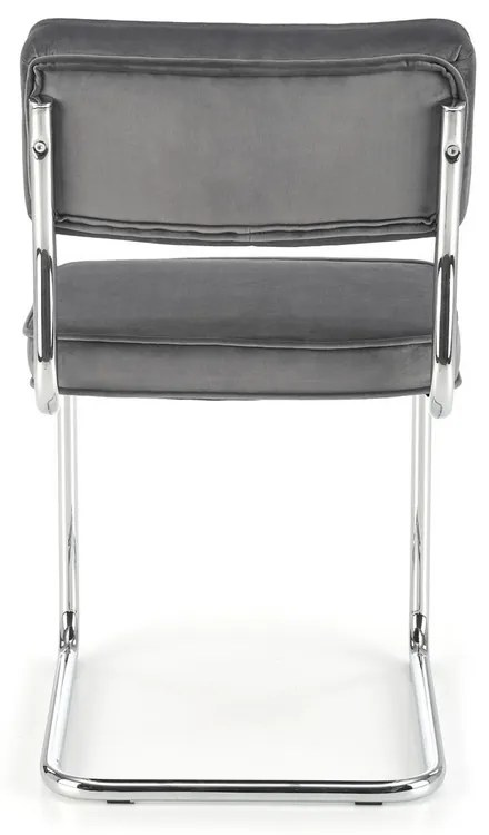 Scaun de bucaterie Neely, gri