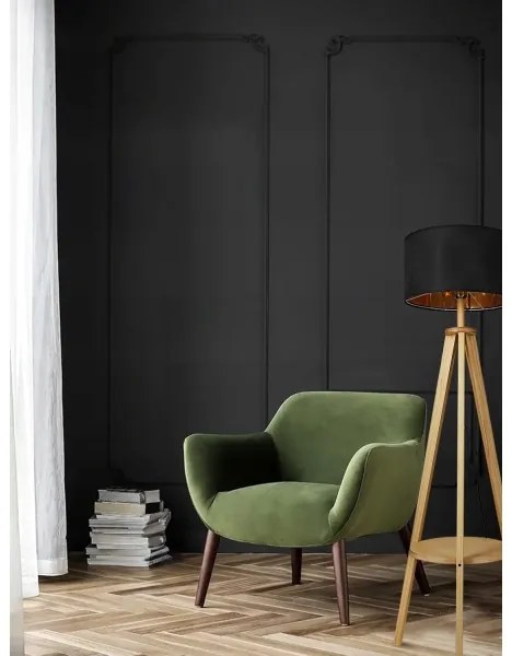 Lampă de podea 1xE27/40W/230V neagră