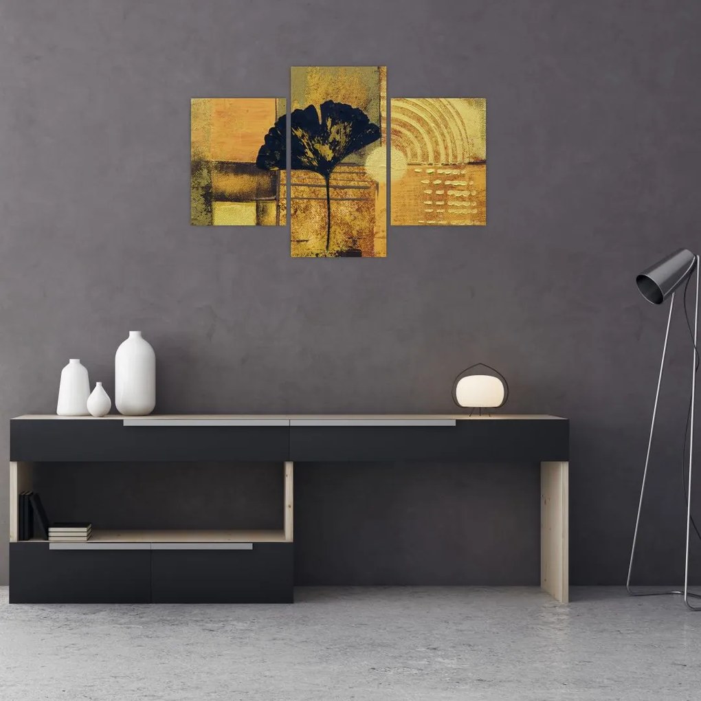 Tablou - Frunza ginkgo (90x60 cm)
