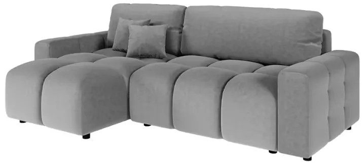 Coltar Extensibil Lucky  233 x 142 Cm Textil Gri Inchis