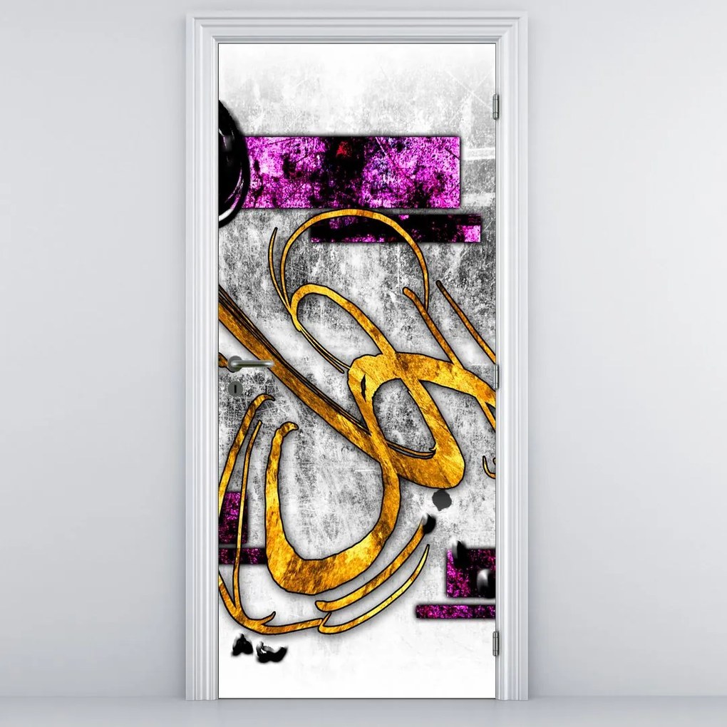 Fototapet pentru ușă - Abstract (95x205cm)