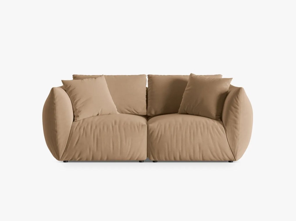 Canapea modulara Chris 3 locuri catifea L220 cm