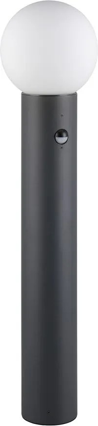 Corp de iluminat pentru exterior cu stâlp de fixare cu senzor de mișcare ø 18 cm Mures – Trio