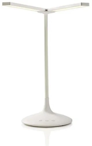 Nedis LTLG3M1WT4 - Lampă de birou LED reglabilă 6W, 5V, 2200 mAh albă