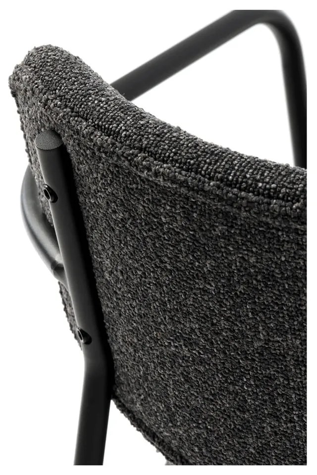 Scaun de dining gri închis Zama – Unique Furniture