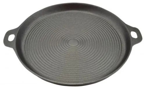 Placa gratar, fonta, rotunda, 34 cm, Perfect Home