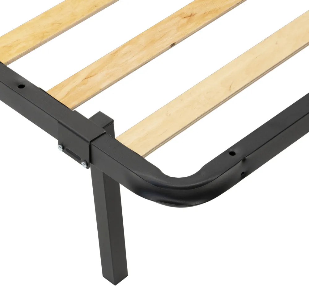 Romero Set 4 picioare metalice, 3x3x30 Negru