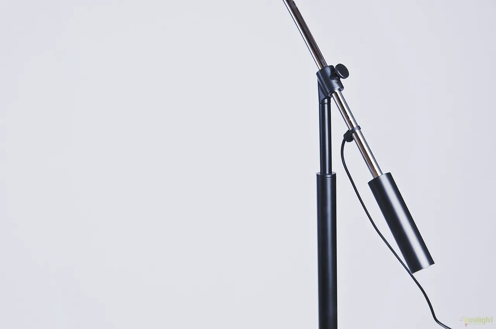 Lampadar tip arc reglabil design modern Bianca White