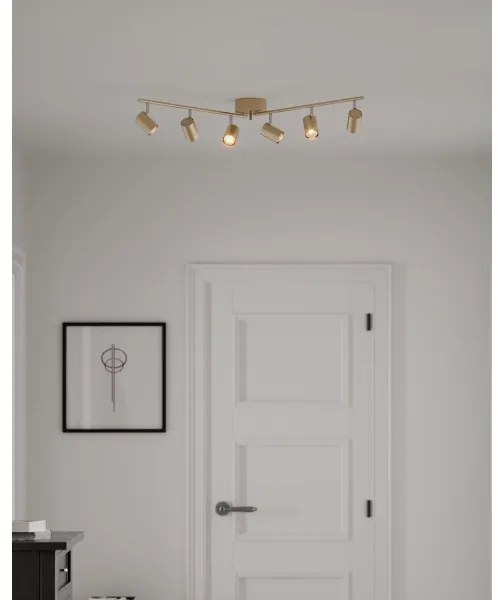 Spot ByRydens 4202100-6501 CORRECT 6xGU10/7W/230V auriu