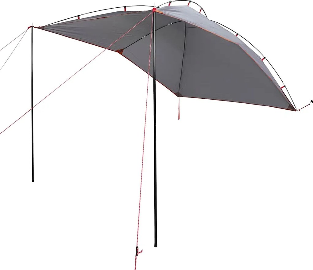 vidaXL Cort auto gri și portocaliu rezistent la apă