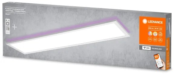 Panou LED RGBW dimabil SMART+ PLANON LED/30W/230V Wi-Fi Ledvance + telecomandă