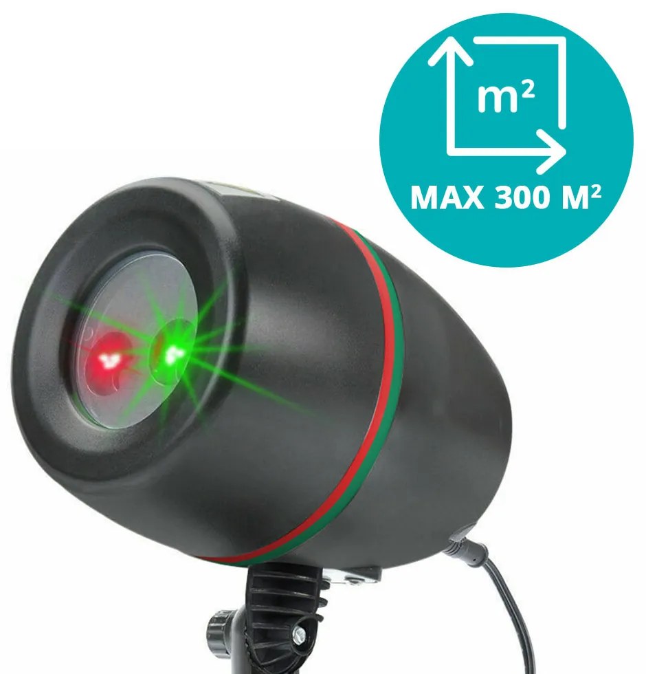 Proiector laser pentru Craciun cu 8 modele