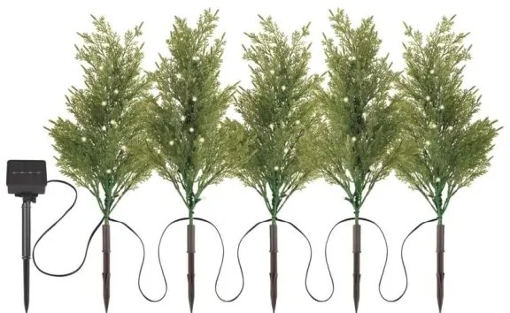 Decorațiune solară 50xLED/3W/1,2V 600 mAh IP44