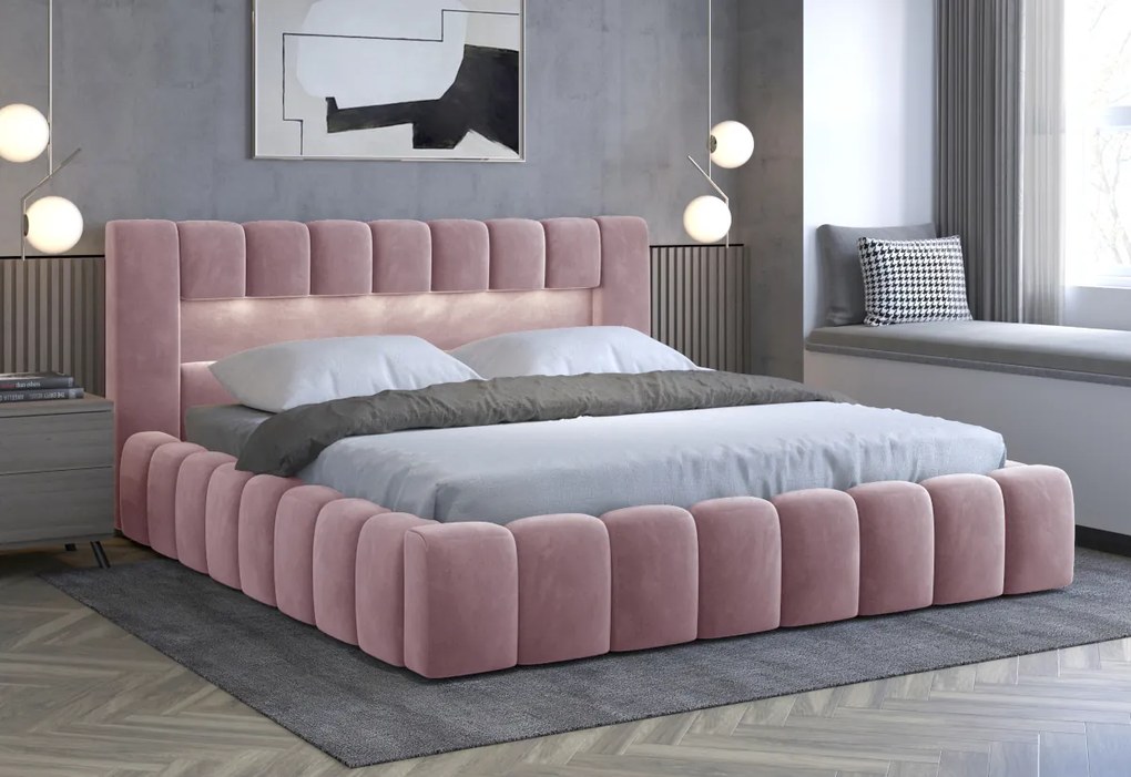 Expedo Pat tapitat LAURIN, 160x200, monolith 48