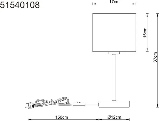 Veioza/Lampa de masa moderna THEA