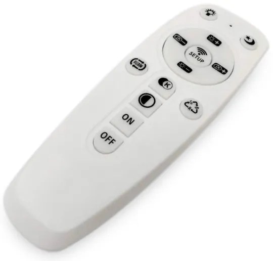 Plafonieră LED dimabilă ROSA LED/36W/230V Fulgur 28858 + telecomandă