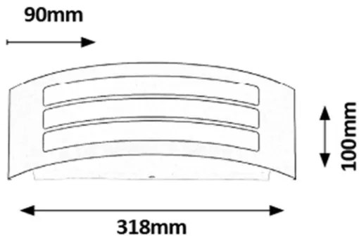 Rabalux 8776 - Corp de iluminat perete exterior ROMA 1xE27/14W