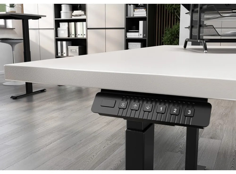 Birou reglabil cu înălțime ajustabilă electric 80x120 cm Bedano – Germania