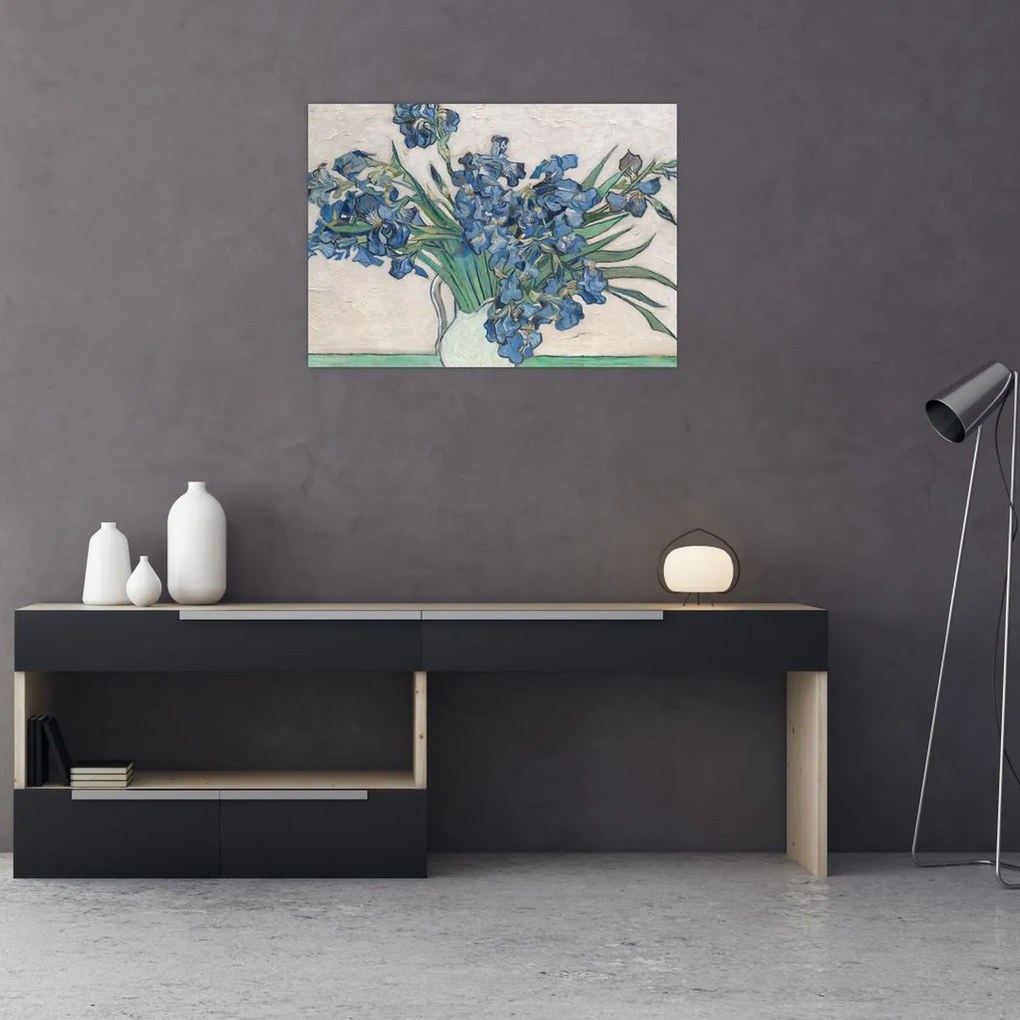 Tablou - Vincent van Gogh, Irises, reproducere (70x50 cm)