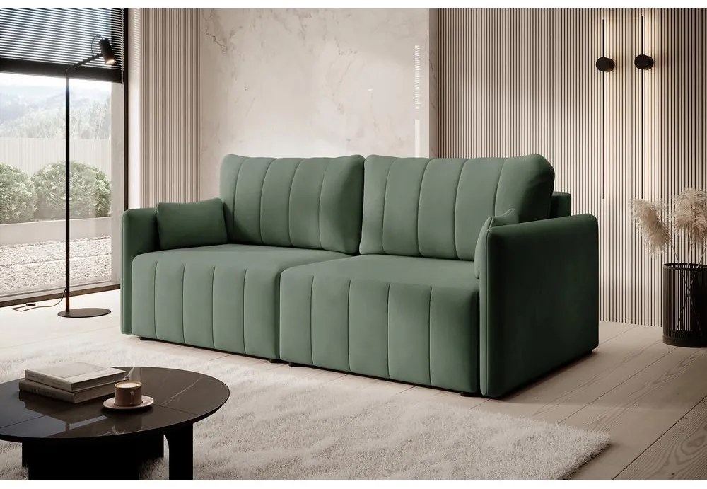 Pohovka Perkley (verde + negru). 1099235