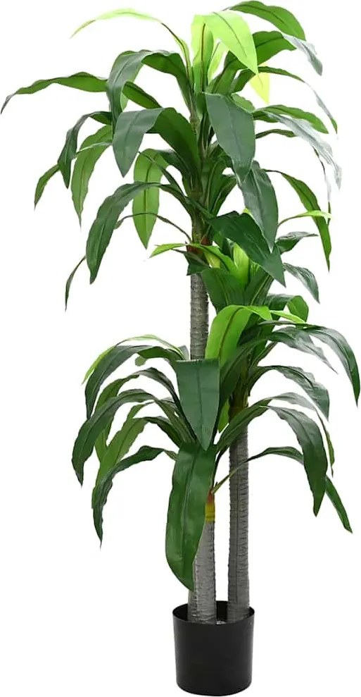 vidaXL Copac artificial Dracaena 36 de frunze 180 cm verde