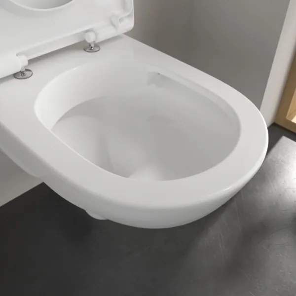 Villeroy & Boch O.NOVO 5660HR01 - Vas WC suspendat cu capac SoftClose, ceramică/albă