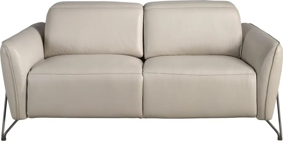 Canapea 2 locuri design italian, Functia Relax, Cowhide sand