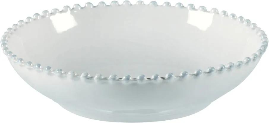 Bol din gresie ceramică Costa Nova Pearl, ⌀ 23 cm, alb