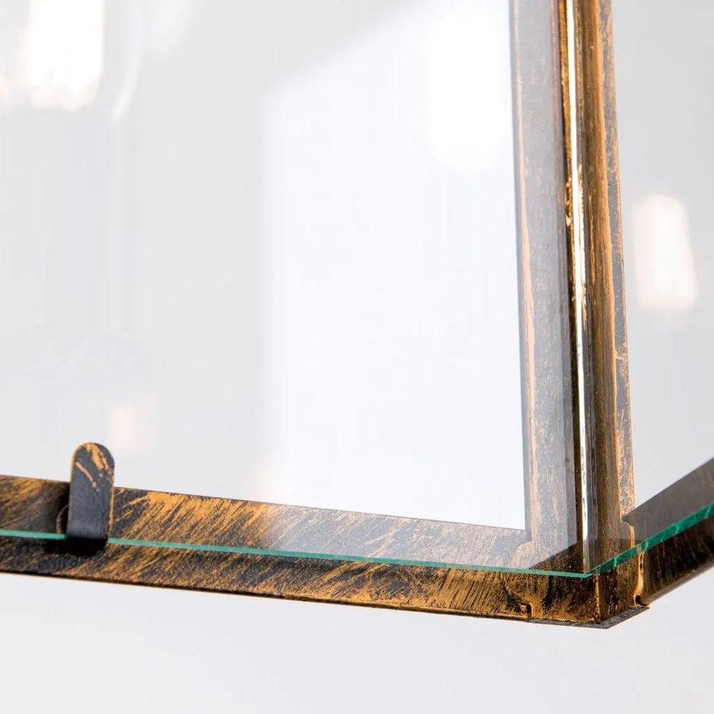 Lustra / Pendul design rustic Frano Latern HL 6-1533/4 Antik/gold OR