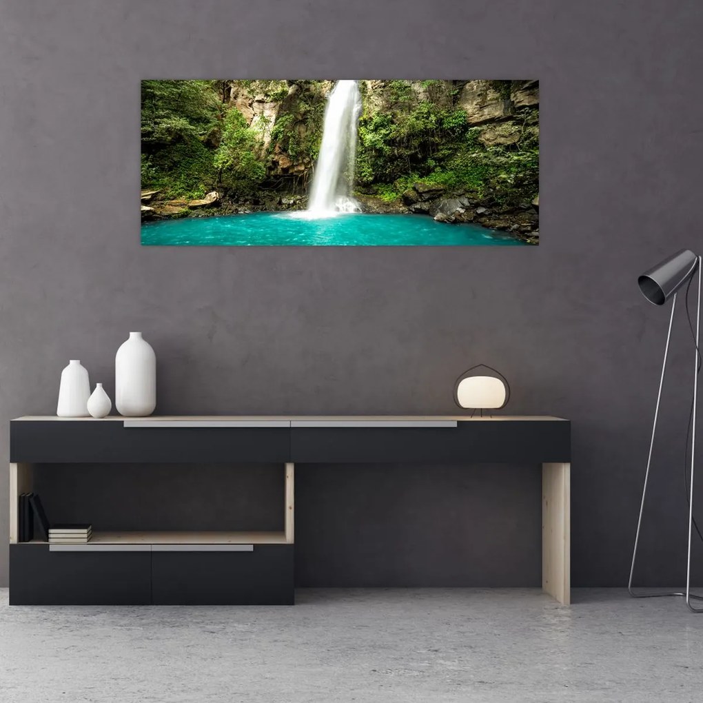 Tablou - Cascadă (120x50 cm)