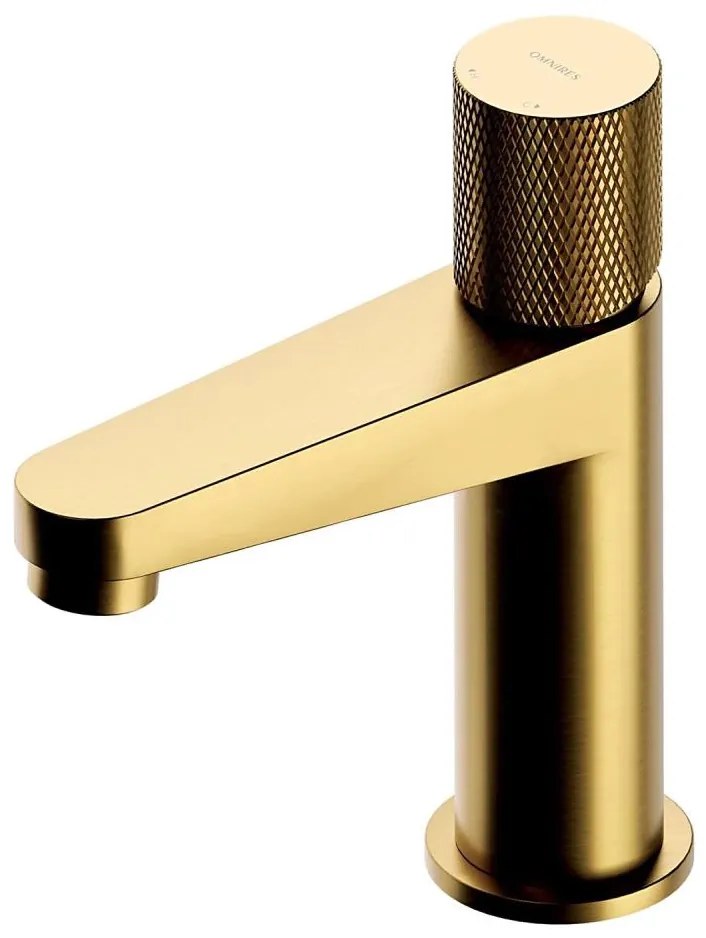 Baterie de lavoar OMNIRES CT8010GLB CONTOUR 16,6 cm auriu periat